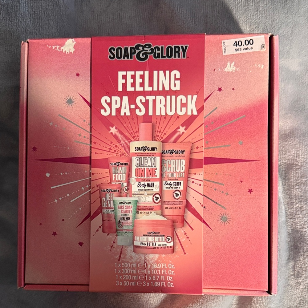 Soap & Glory Feeling Spa-Struck Set - Pink